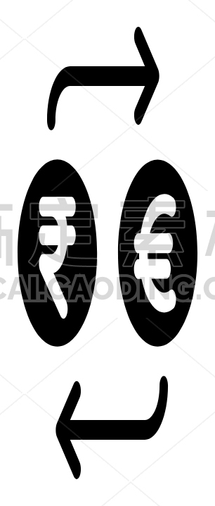 Rupees And Euro Exchange