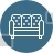 Sofa, Couch, Belongings, Furniture, Furnishings, Household