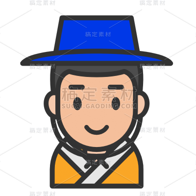 icon-人物头像元素