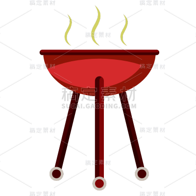 SVG-烧烤用具元素-烧烤架