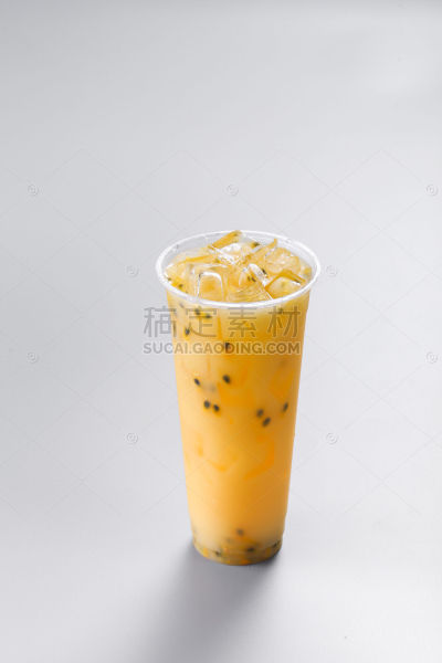 饮品系列实景百香果果汁饮料水果茶冷饮