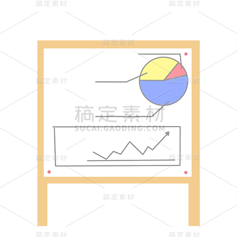 扁平风插画-职业主题元素