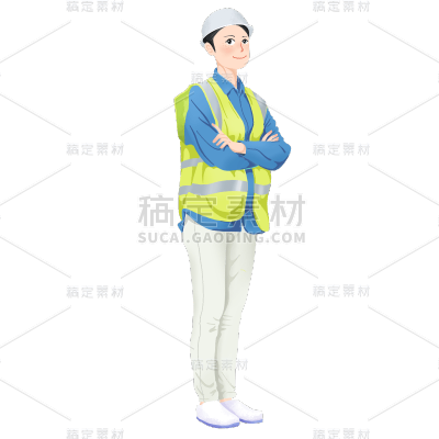 手绘肌理-职场孕妈-清洁工