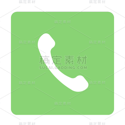 ICON-扁平简约APPicon-电话