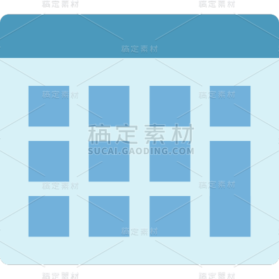 扁平套系素材-道具