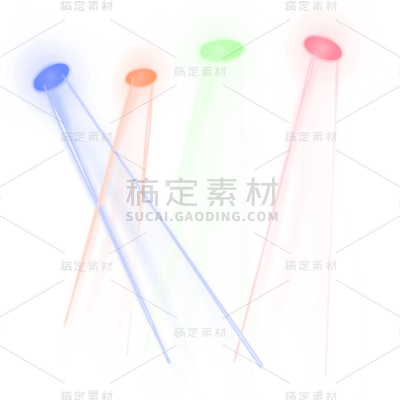 霓虹灯元素舞台灯光氛围贴纸6