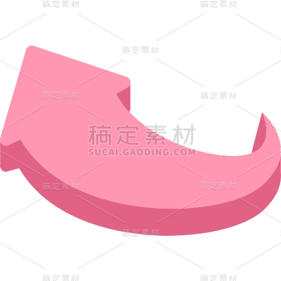 扁平-箭头贴纸-SVG4