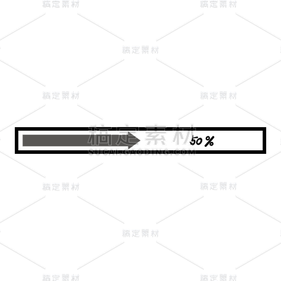 进度条装饰元素贴纸-SVG1