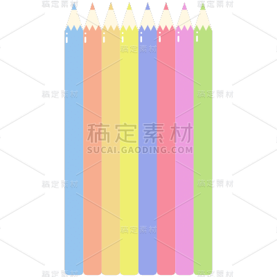 手绘-学习用品-彩铅