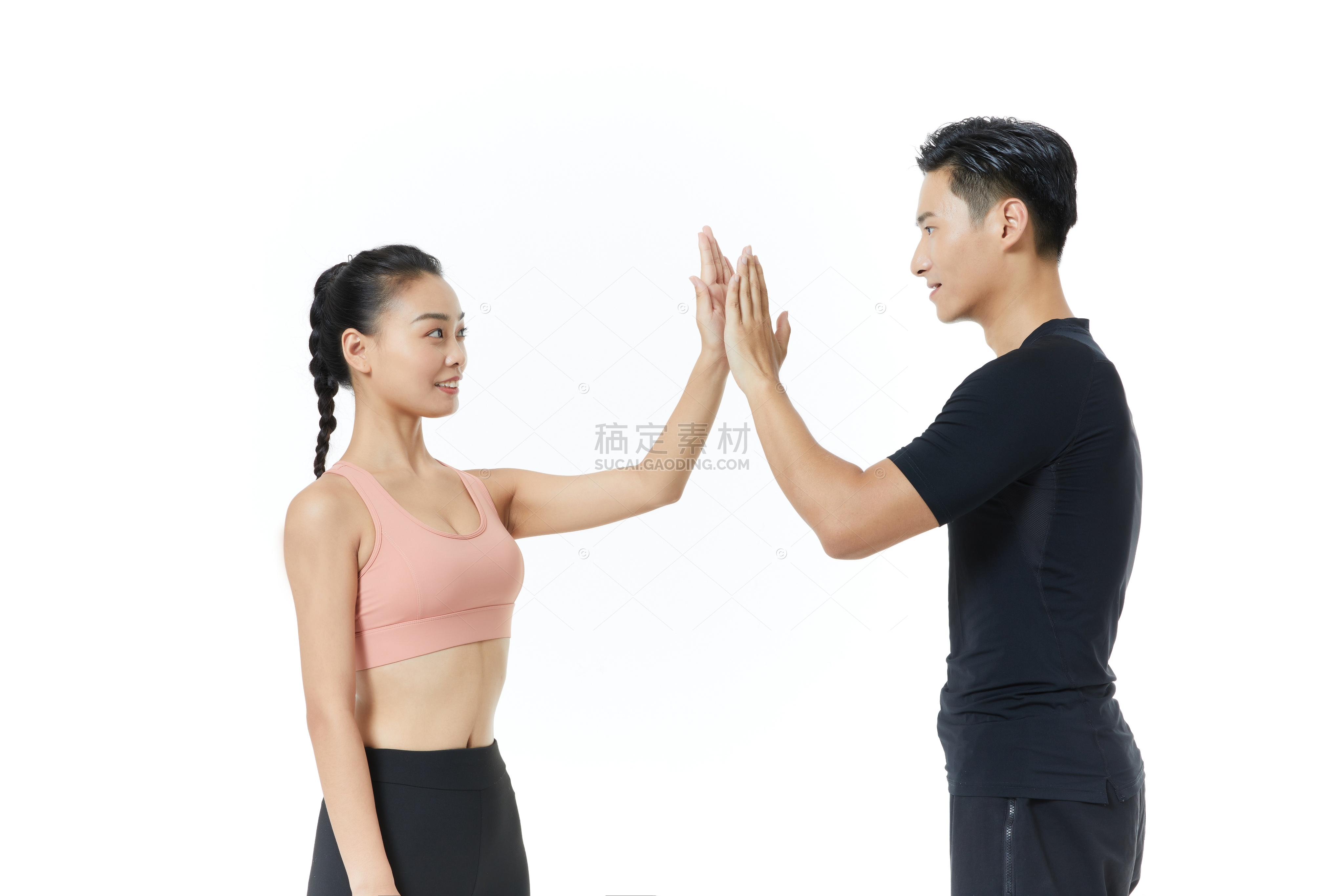 健身系列实景感室内双人运动健身