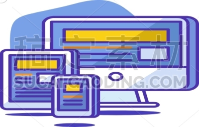 Responsive, Design, Tablet, Mobile, Computer, Graphic, Layout