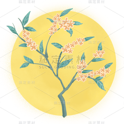 手绘-第三季度节日主题-中秋节