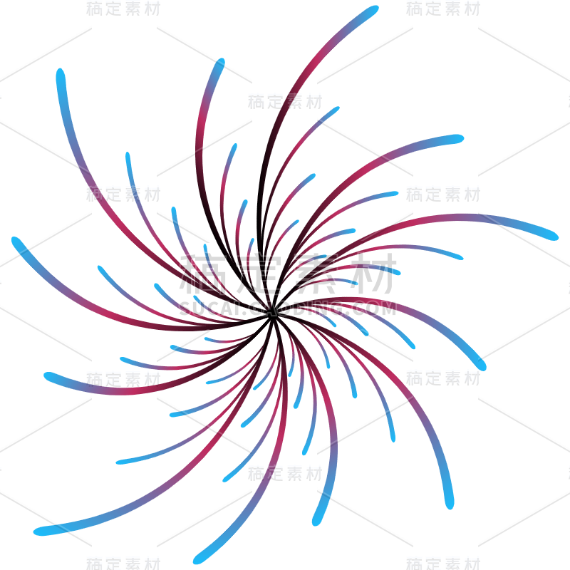 SVG-渐变放射图形