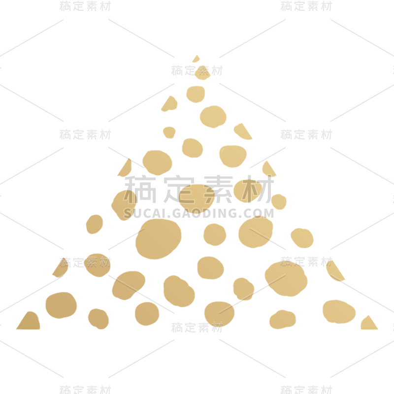 手绘-鎏金几何纹理贺卡装饰元素8