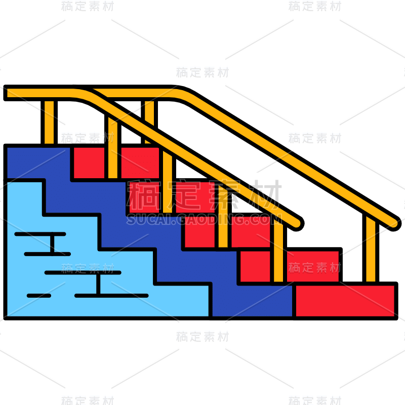 手绘-喜报元素贴纸