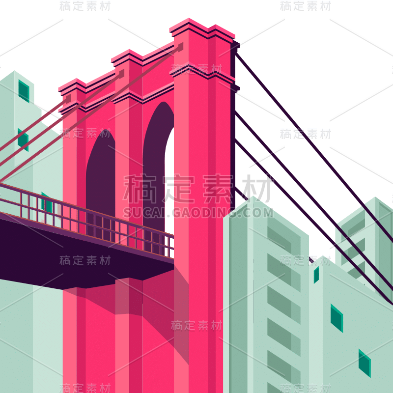 SVG-楼房贴纸