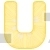 Letter U