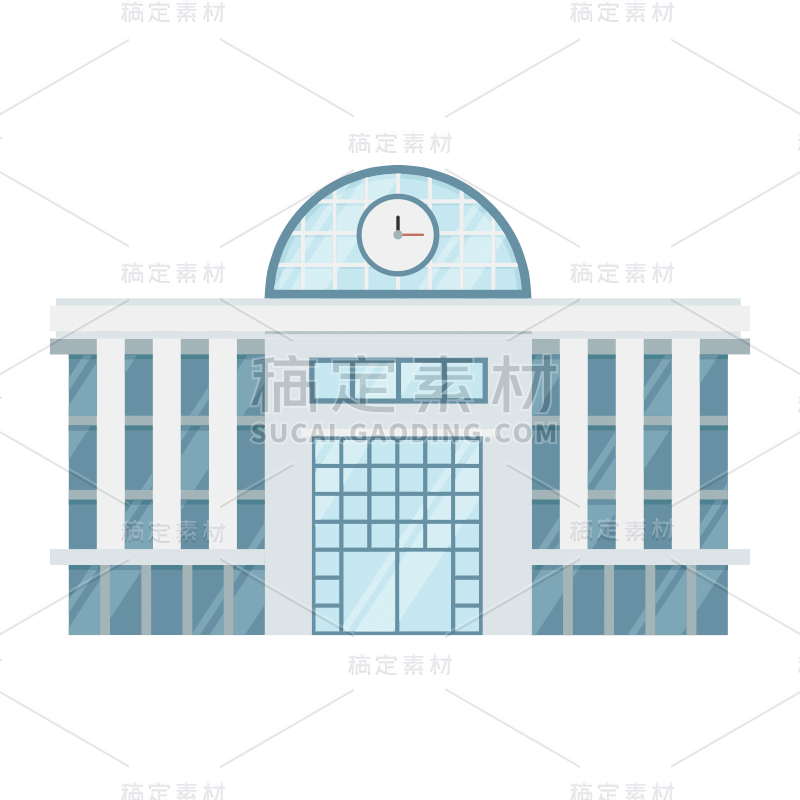 扁平套系-功能型建筑-楼房