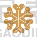 Snowflake gingerbread