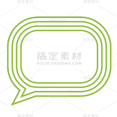 ICON-矢量互联网聊天气泡图标18