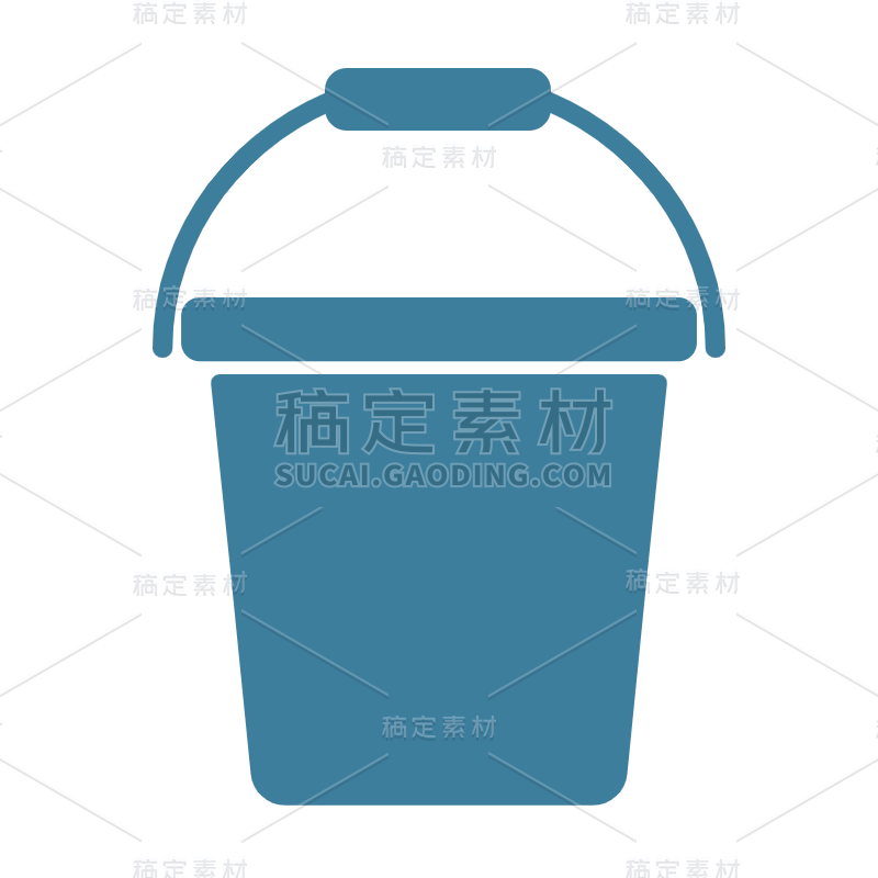 SVG-清洁工具面性icon元素贴纸