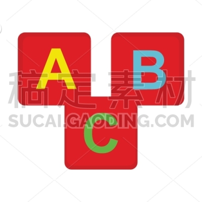 alphabet block