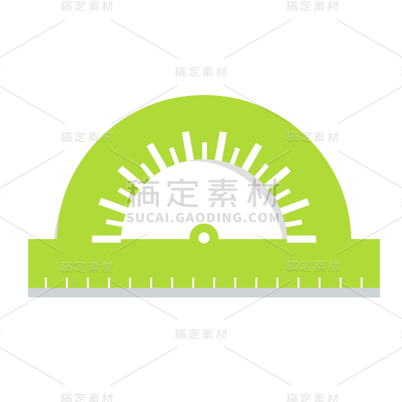 手绘-办公贴纸svg-尺子