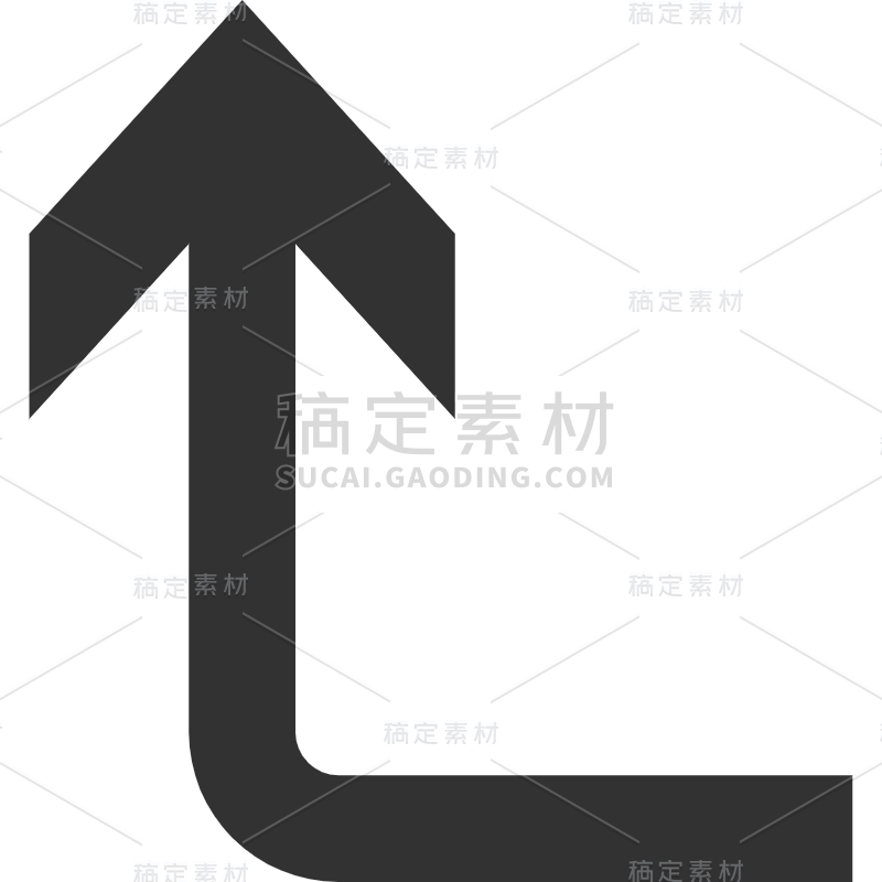 扁平-箭头贴纸-SVG10