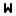 W, Character, Alphabet, Letter