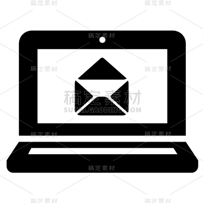 手绘-互联网icon-信箱