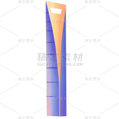 上海环球金融中心现代地标建筑贴纸