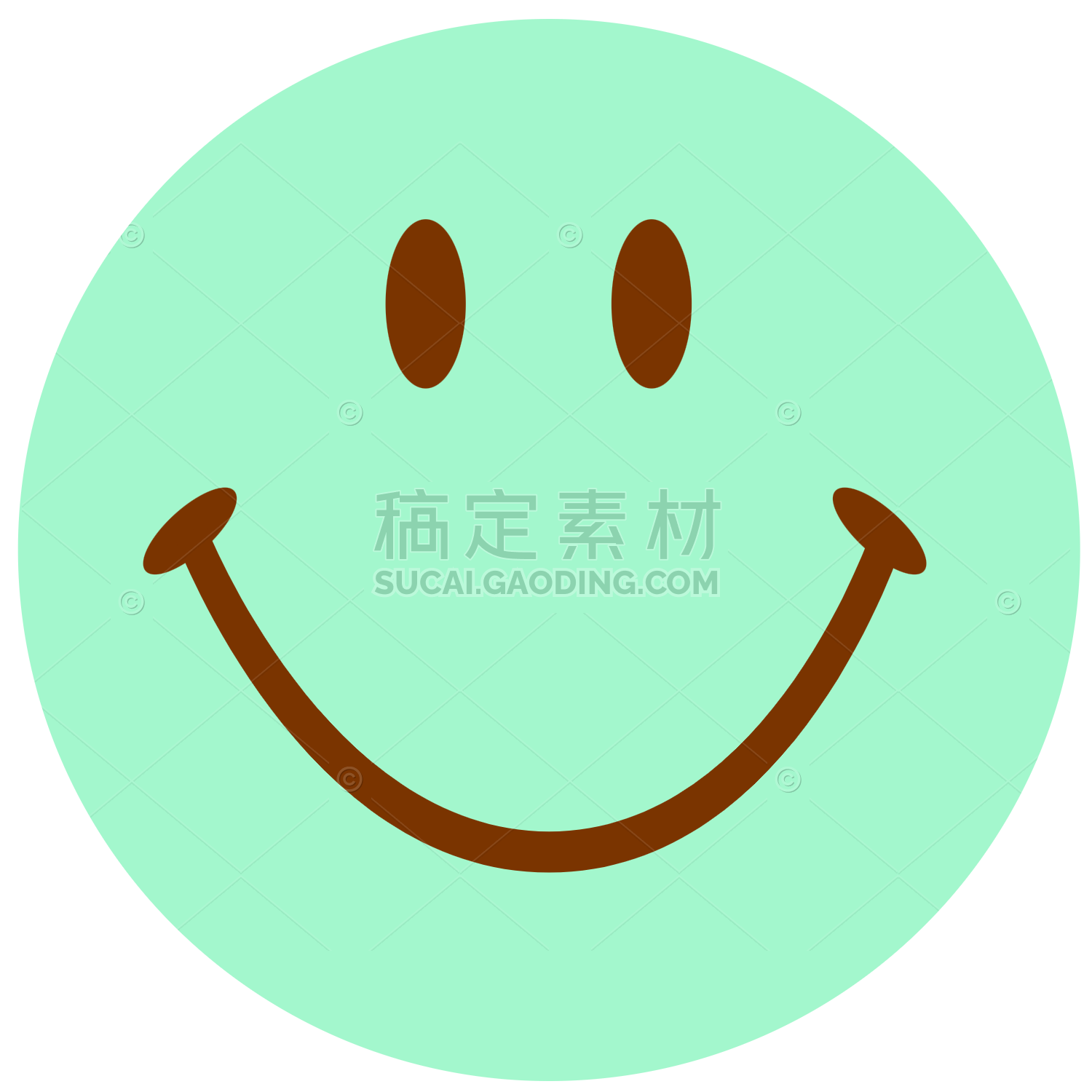 Smiley Face Sticker