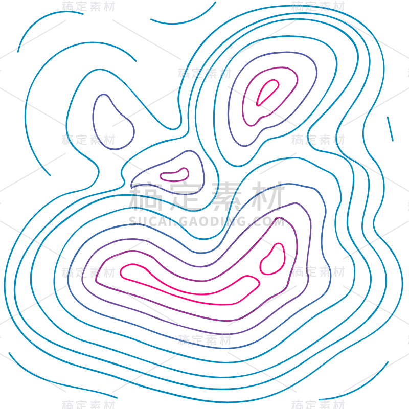 扁平-科技风元素