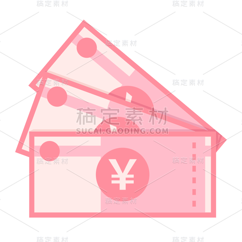 金融理财货币元素贴纸-SVG8