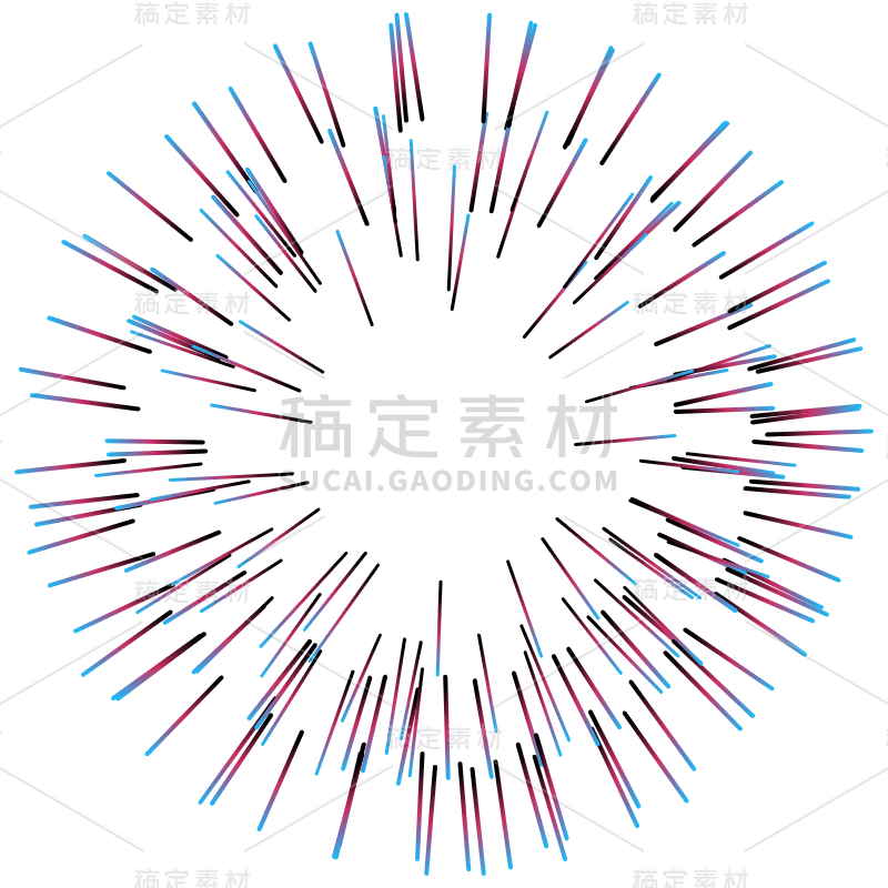 SVG-渐变放射图形