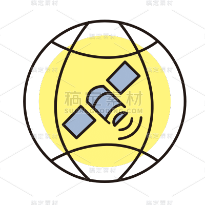 icon-互联网元素-卫星