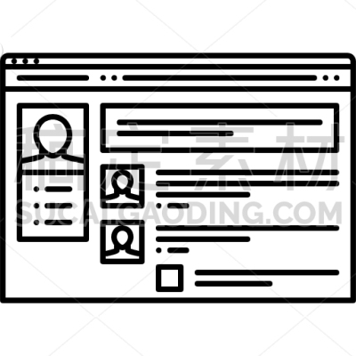 Social, Network, Site, Software, Website, Interface, Program