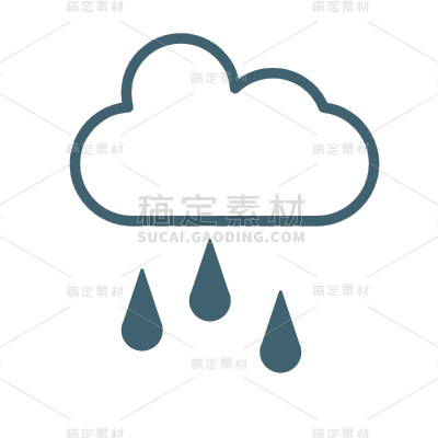 矢量-简约气象天气元素贴纸9