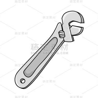 手绘-汽修元素-板斧