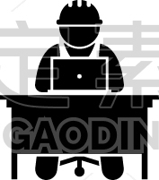 engineer using laptop