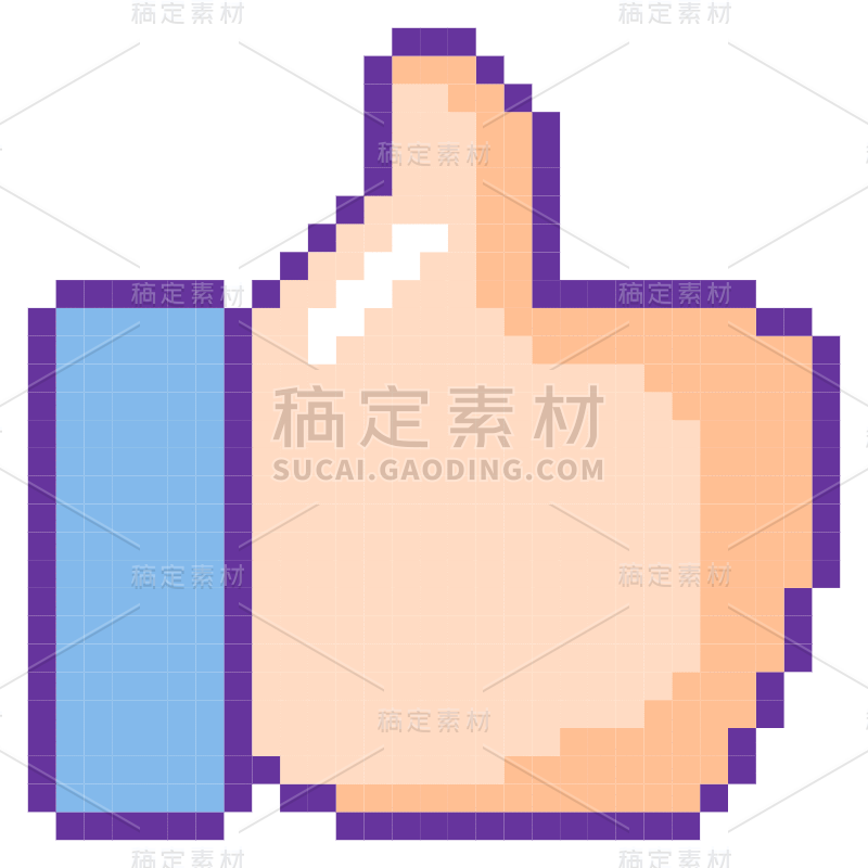 像素风套系贴纸-SVG-表情包