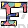 Alphabet Letter F