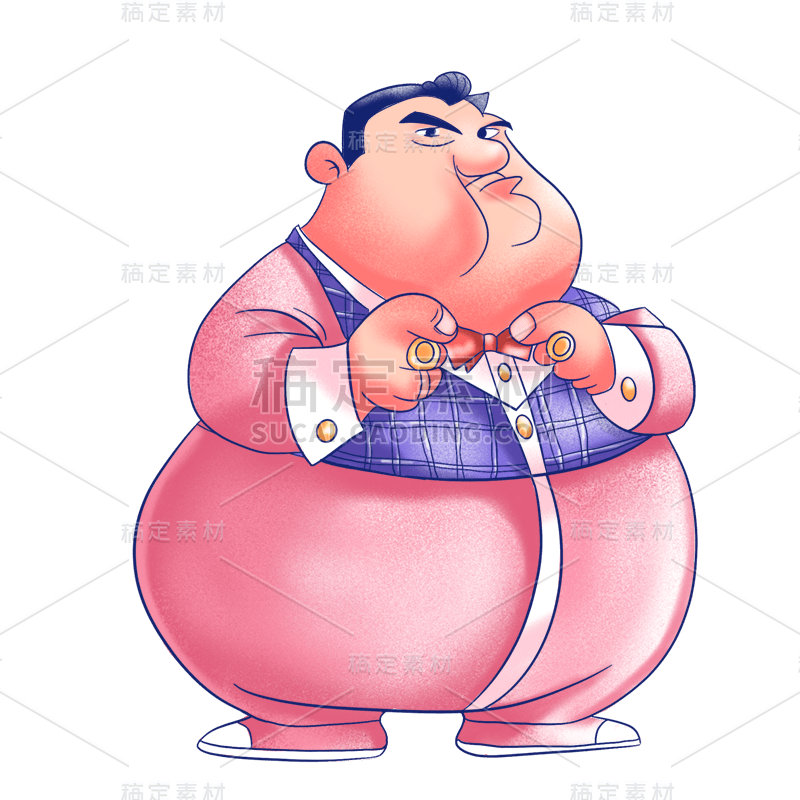 手绘-童话素材人物插画4