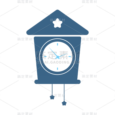 ICON-扁平矢量钟表元素-SVG2