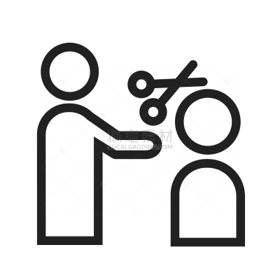 Cutting hair