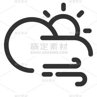 ICON-扁平天气元素5