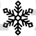 Abstract Geometric Snowflake