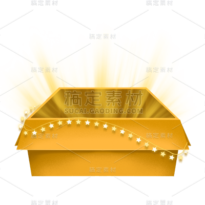 手绘风-圣诞节元素-盒子