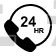 24 hour service