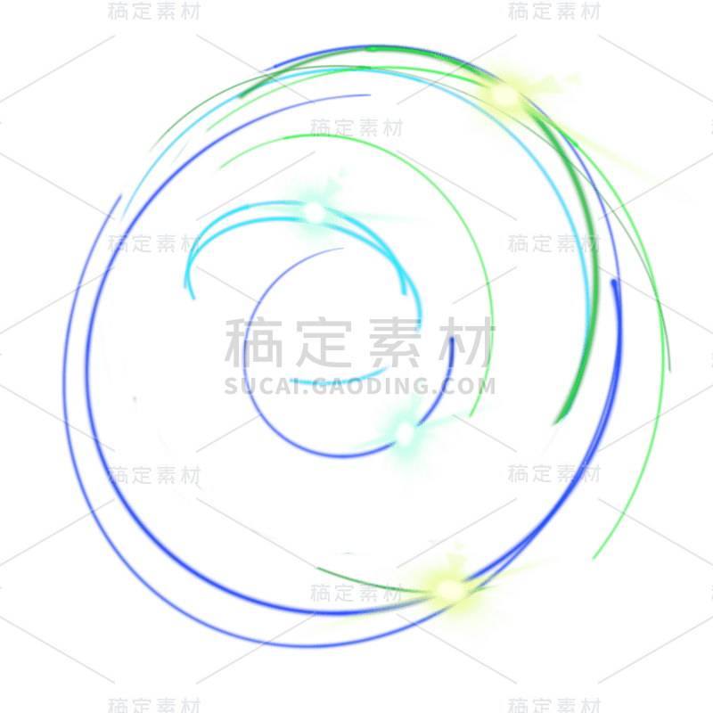 扁平风-光效元素